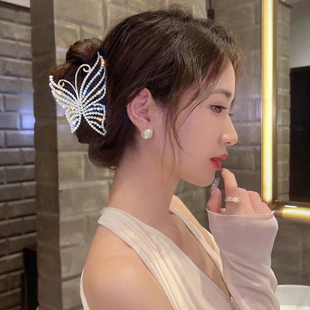 EUCA Kẹp Càng Cua Kim Loại Hình Bướm