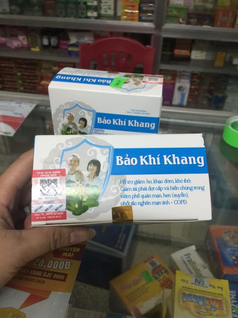 BẢO KHÍ KHANG - Giảm ho hen khó thở (lọ 120 viên) | BigBuy360 - bigbuy360.vn