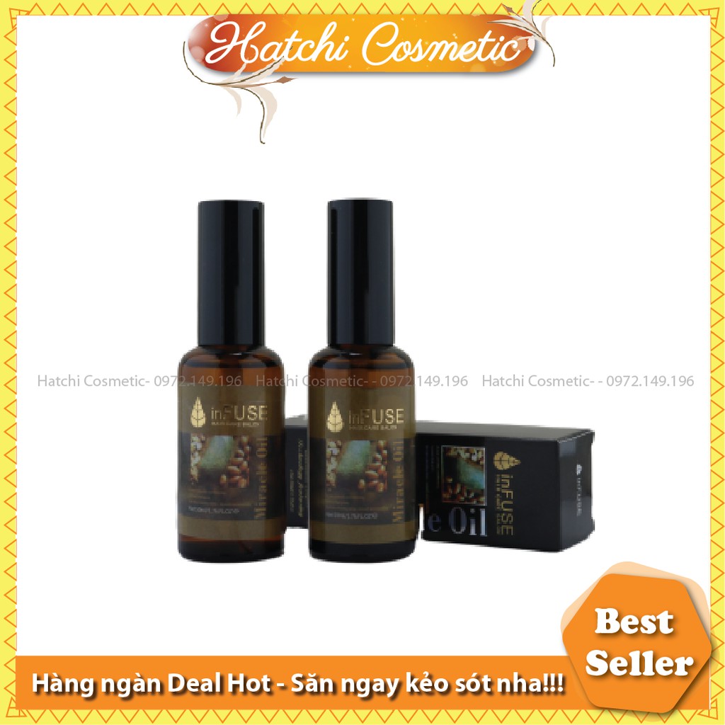 Tinh Dầu Dưỡng Tóc Cà Phê MIRACLE OIL 50ml