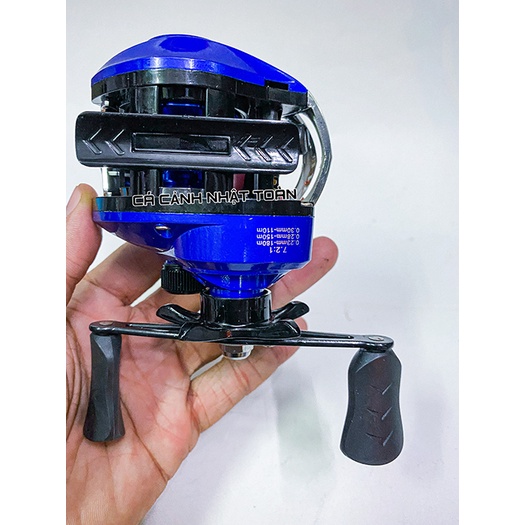 MÁY CÂU NGANG LURE FISHING REEL CÂU CÁ (XANH DƯƠNG)