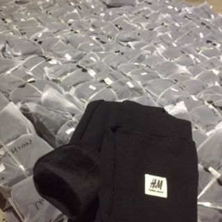 Quần legging Hm lót lông