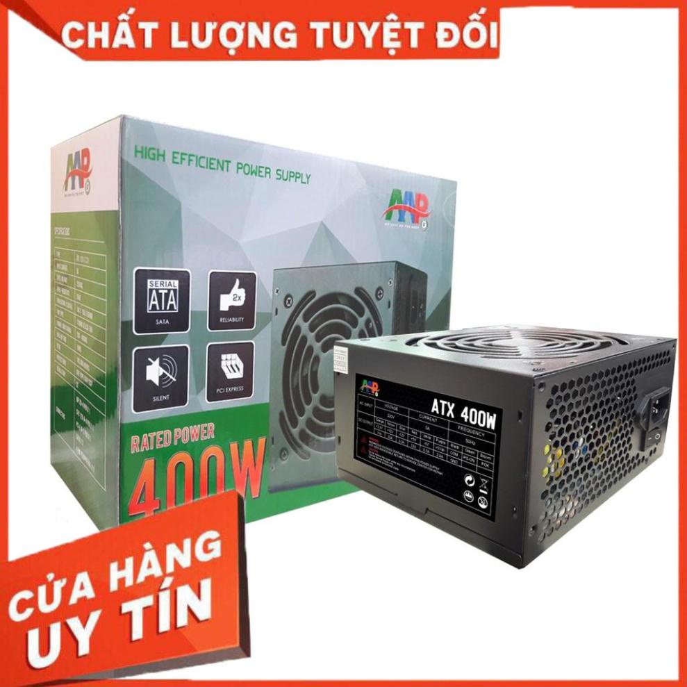 [FreeShip Toàn Quốc] NGUỒN MÁY TÍNH CÔNG SUẤT THỰC AAP 400W FAN 12CM BOX - CHÍNH HÃNG AAP