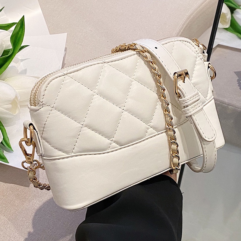 Túi Đeo Chéo Dây Xích Hình Thoi Phong Cách Đường Phố Cho Nữ