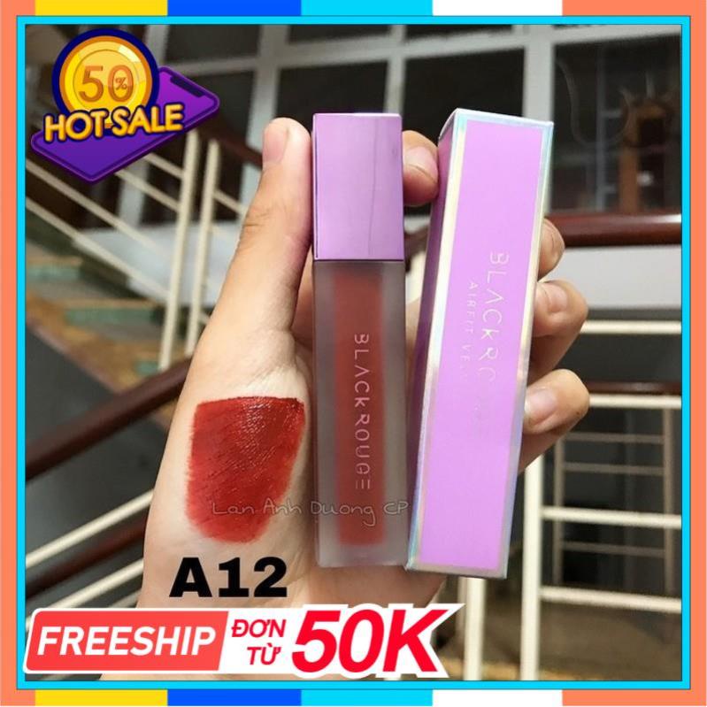 🎁 𝐒𝐚𝐥𝐞 𝟓𝟎%🎁 Son Black Rouge A12 😍𝑪𝒉𝒖𝒂̂̉𝒏 𝑪𝒉𝒊́𝒏𝒉 𝑯𝒂̃𝒏𝒈 😍 Son Màu Đỏ Nâu Trầm Siêu Hót | Thế Giới Skin Care