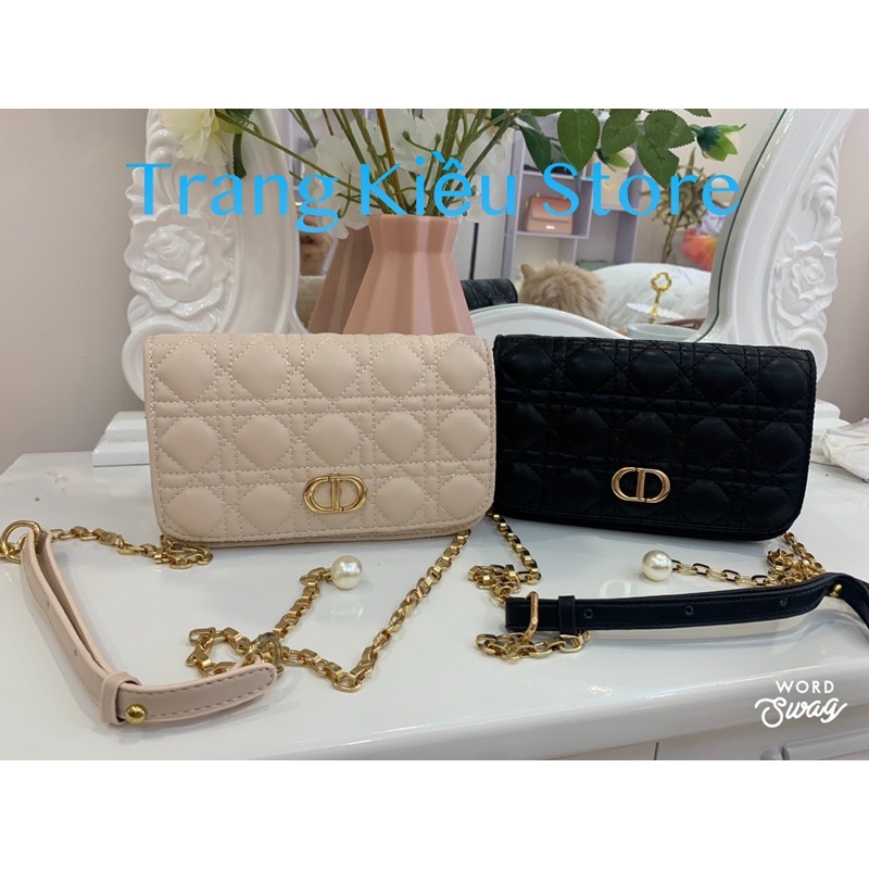 Túi Xách Nữ Túi Kẹp Nách CD Ô Trám Size 21 Thời Trang