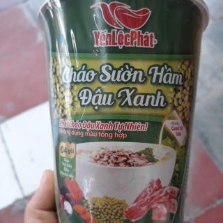 Cháo sườn hầm đậu xanh. 8k