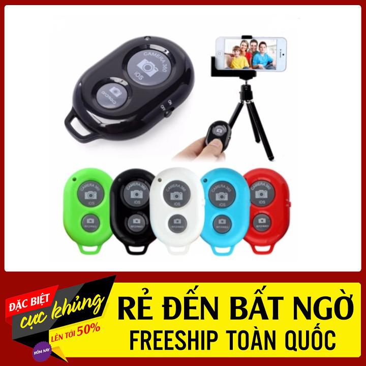 Nút Chụp Ảnh, Quay Video Bluetooth Kèm Pin