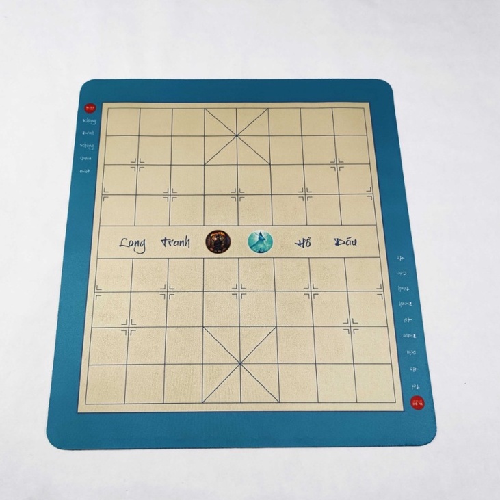 Bàn cờ tướng bằng da dày 2mm