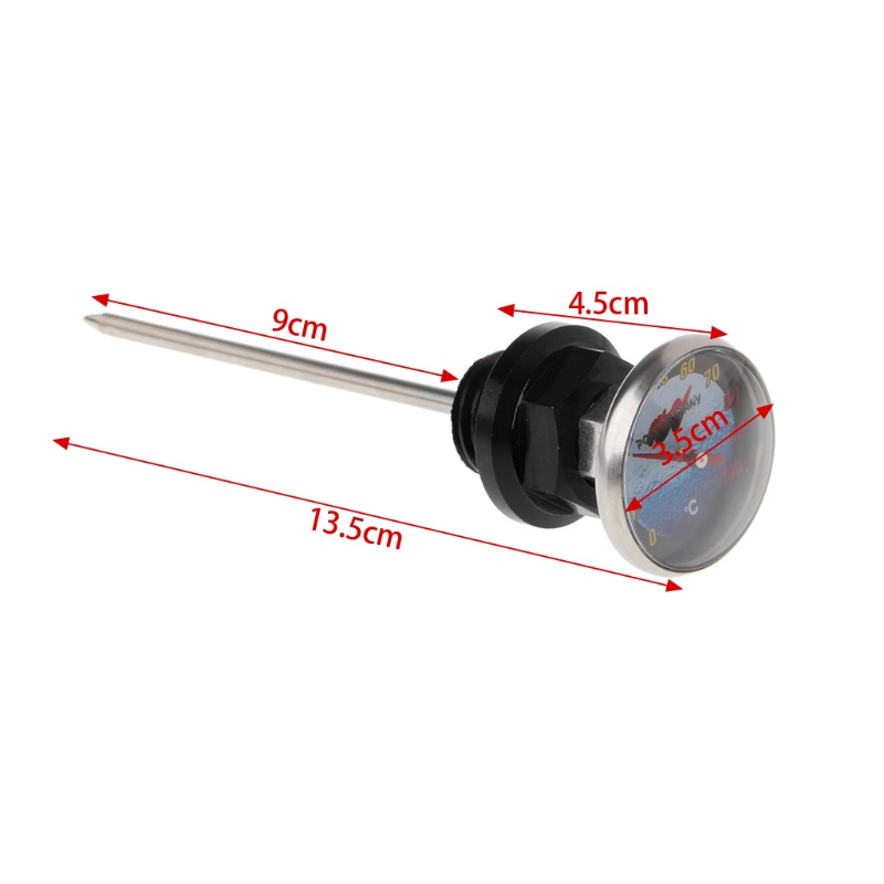 Que Thăm Dầu Kèm Đồng Hồ Đo Nhiệt Độ Cho Xe Máy 110cc 125cc