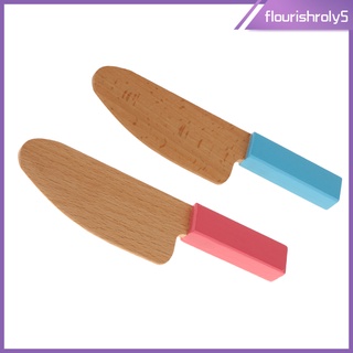 Set 2 Dao Đồ Chơi Mini Bằng Gỗ Cho Bé