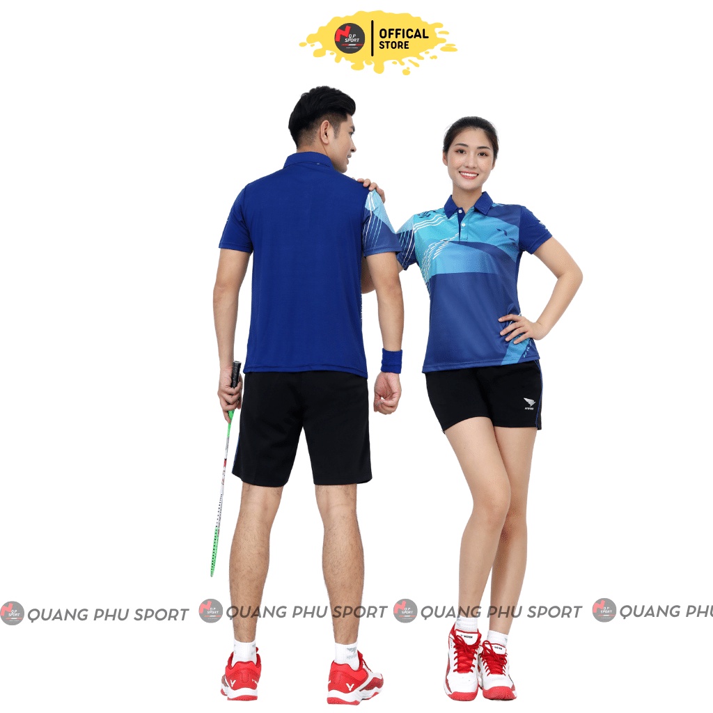 Quần, Áo Cầu Lông Nam Nữ Thương Hiệu HIWING Chất Vải Mè Nhật Bản Co Dãn Đa Chiều Cao Cấp Mẫu W4