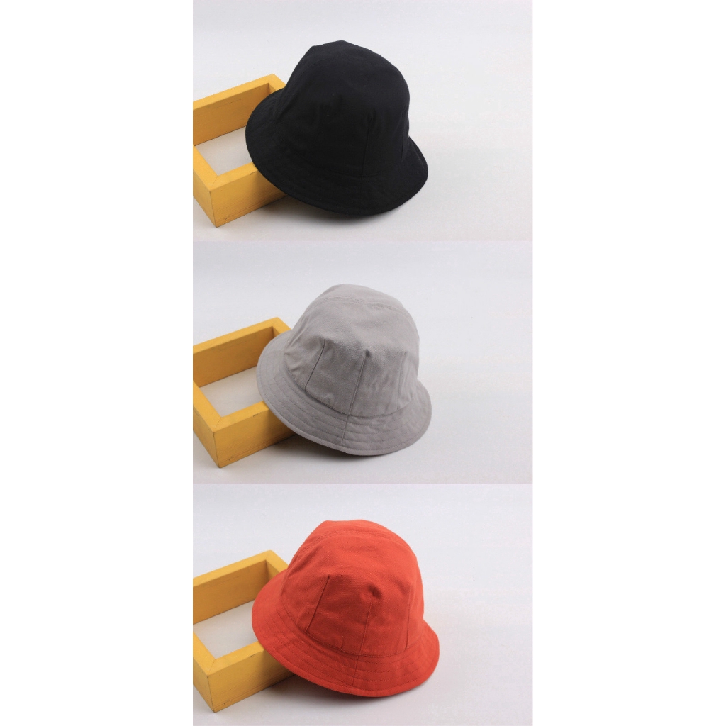 Japan and South Korea plain simple solid color fashion fisherman's hat new stars with the same fisherman's hat
