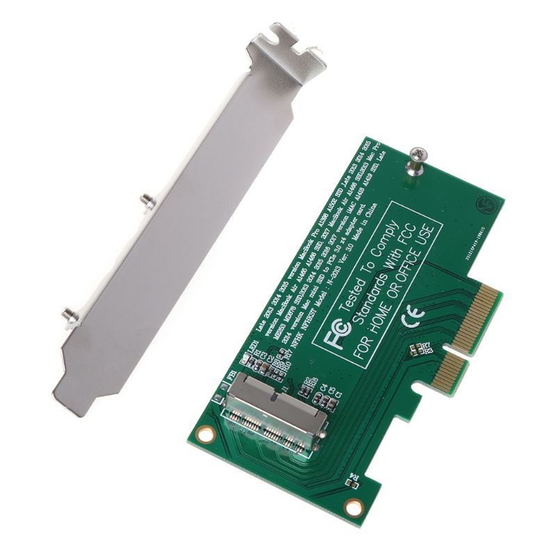 H.S.V✺Adapter Card to PCI-E 4X 16X for 2013 2014 2015 2016 for MacBook Air A1465 Pro A1398 Retina SSD Converter