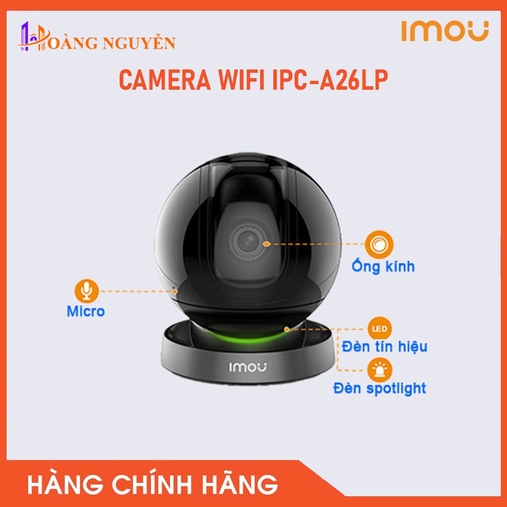 [ HÀNG CHÍNH HÃNG] Camera Wifi IPC-A26LP 2.0MP.