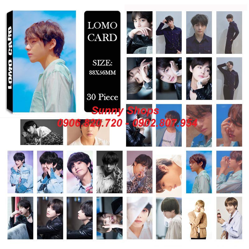 Lomo card hộp 30 hình nhóm BTS album Tear (FakeLove) | BigBuy360 - bigbuy360.vn