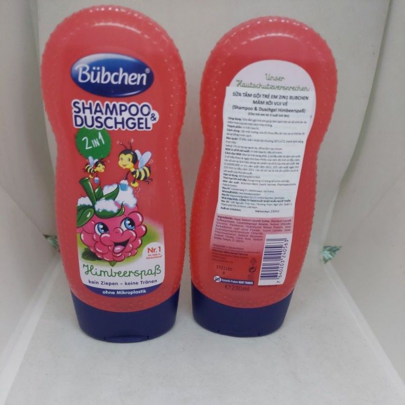 Sữa Tắm & Gội Buchen DUSCHGEL