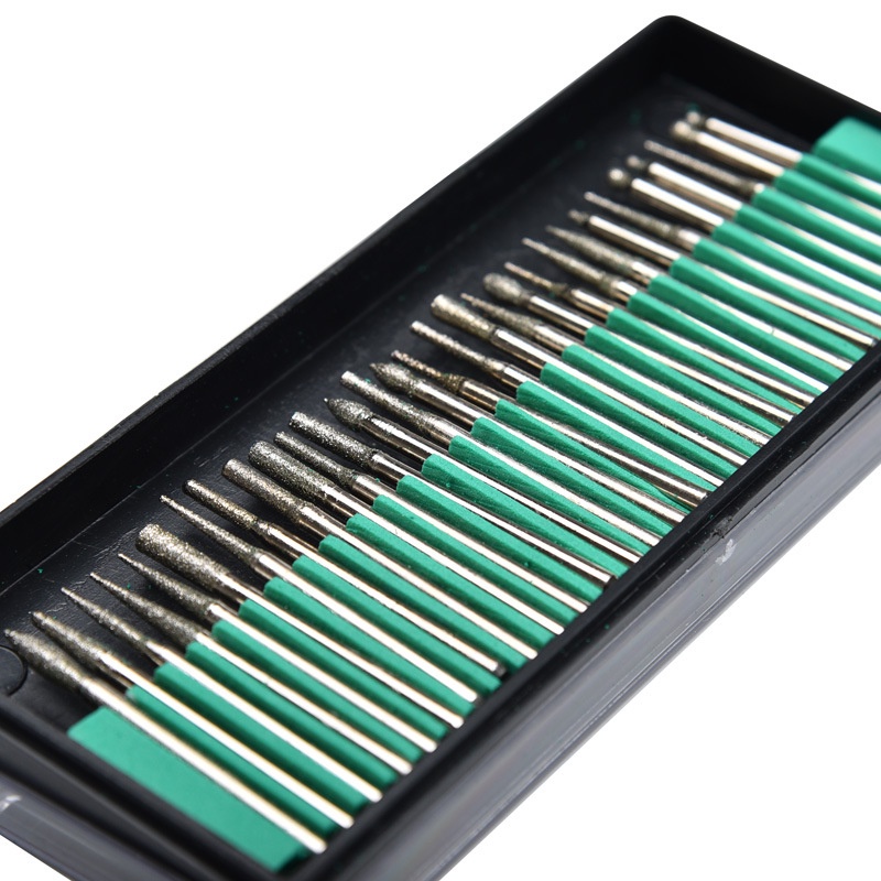 Bộ 30 Đầu Mài Mạ Điện 2.35/3mm