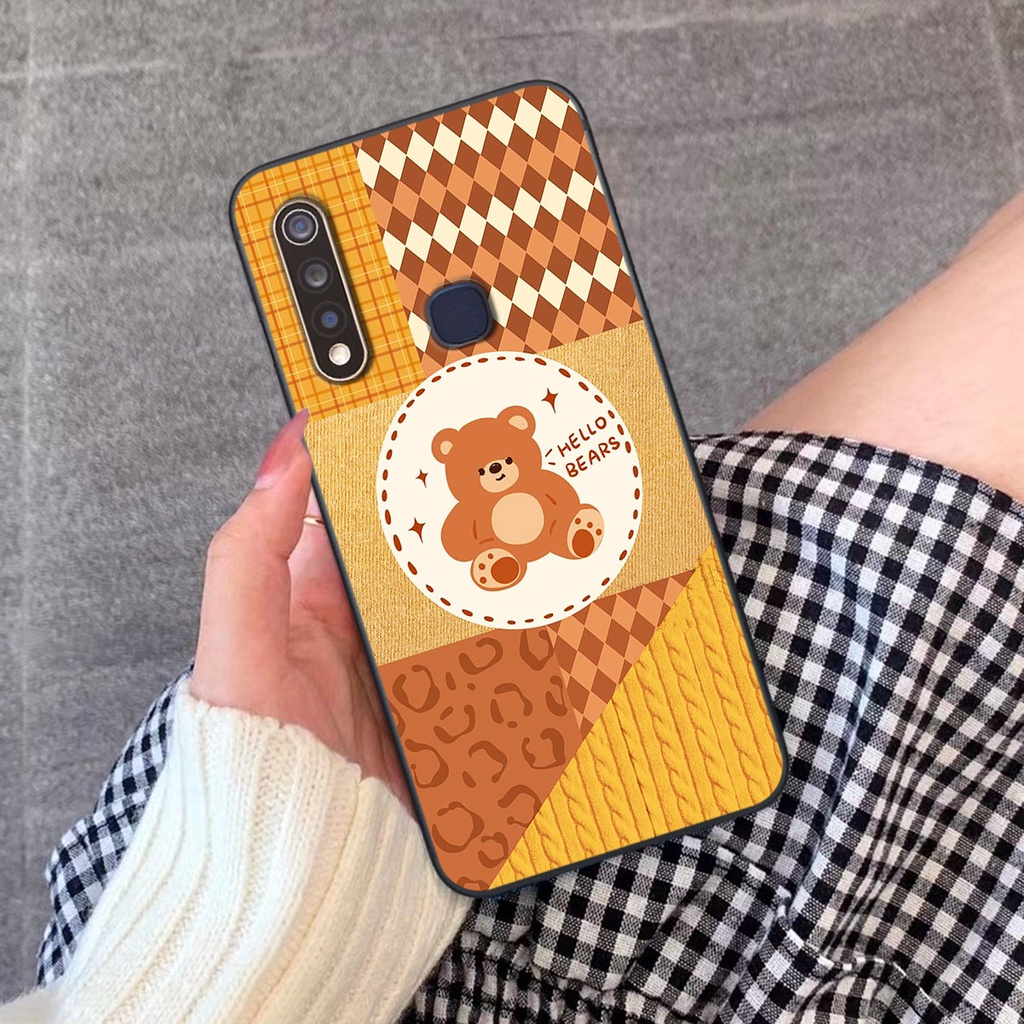 Ốp lưng Vivo Y19 / U3 happy day, gấu bear dễ thương - BỀN - ĐẸP -BAO GIÁ TOÀN THỊ TRƯỜNG