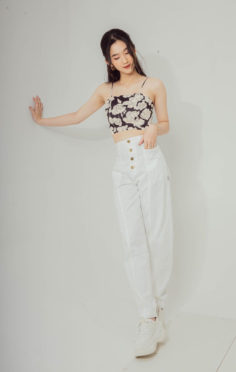 CCHAT Quần jean diễu chỉ dáng bom | BigBuy360 - bigbuy360.vn