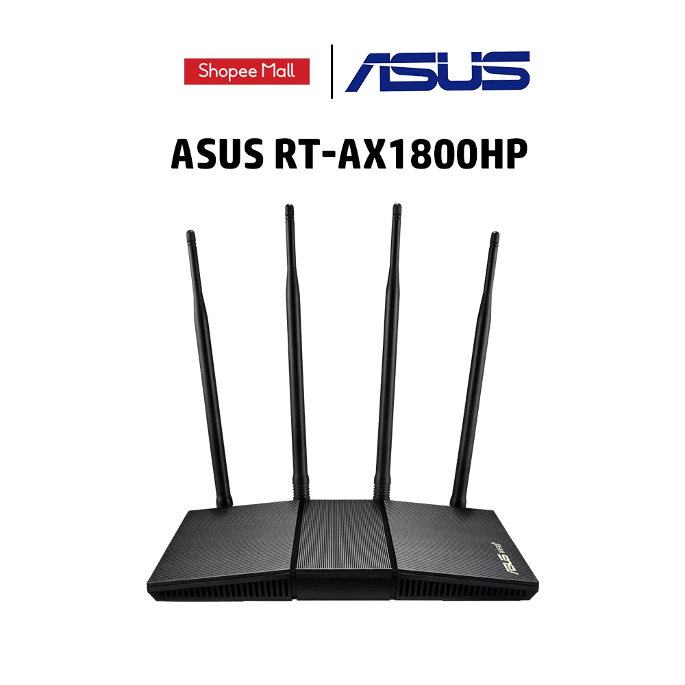  Router ASUS RT-AX1800HP Wifi 6 AX1800 2 băng tần