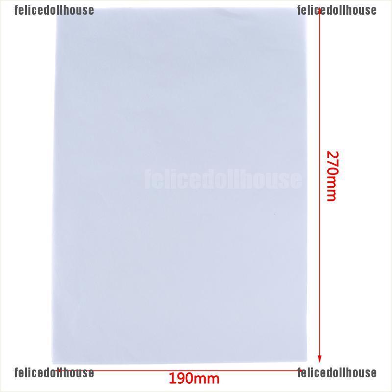 [Felice] 100pcs Tracing Paper Translucent Craft Copying Calligraphy Drawing Writing Sheet