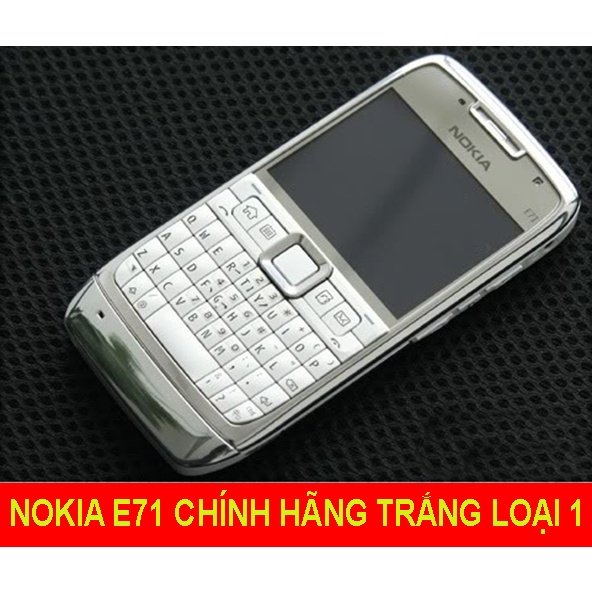 Điện Thoại Nokia E71 Bàn Phím To Cho Người Già Zin Chính Hãng-Bảo hành 1 năm