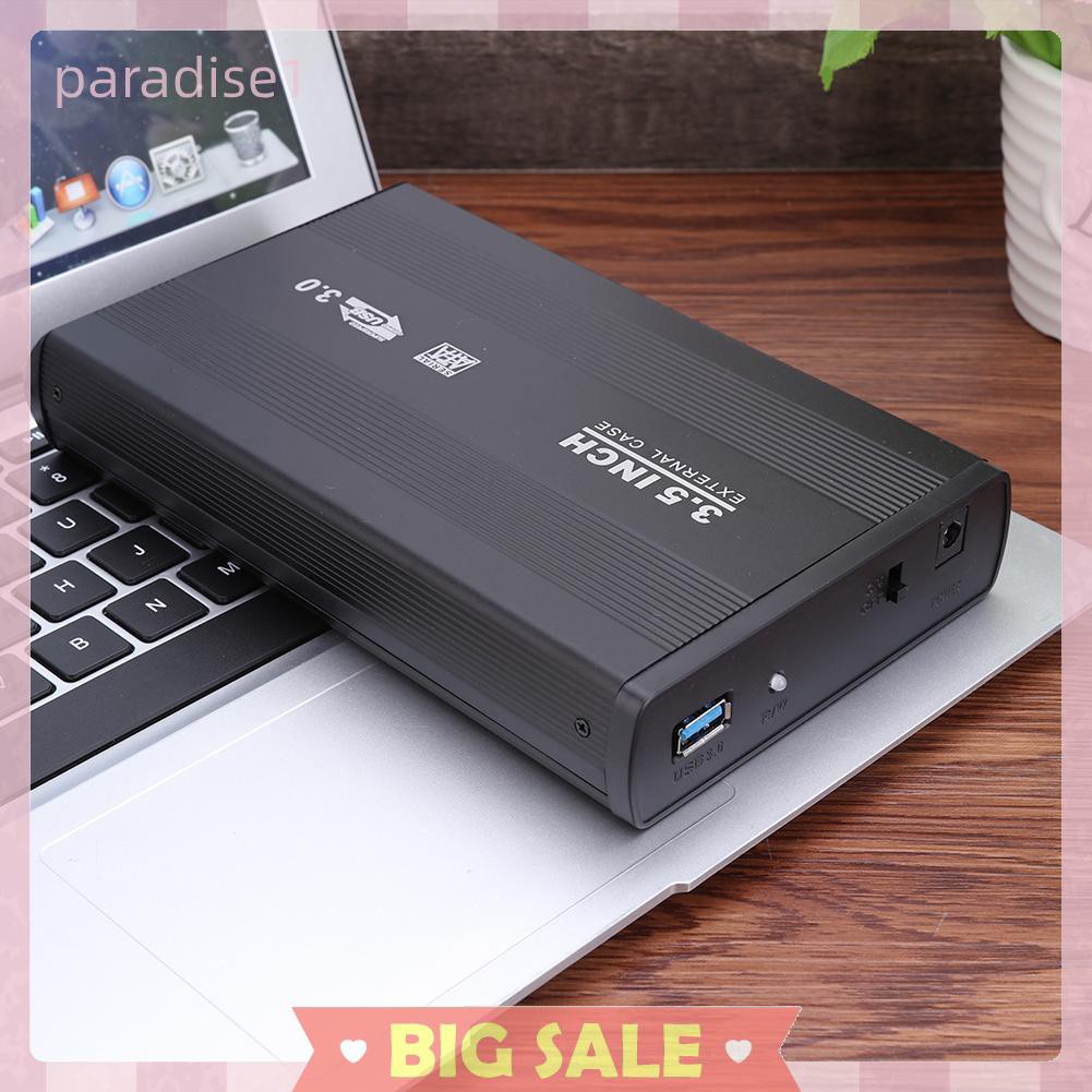 Hộp Đựng Ổ Cứng Ngoài 3.5 inch SATA HDD SSD USB3.0 / USB2.0 | BigBuy360 - bigbuy360.vn