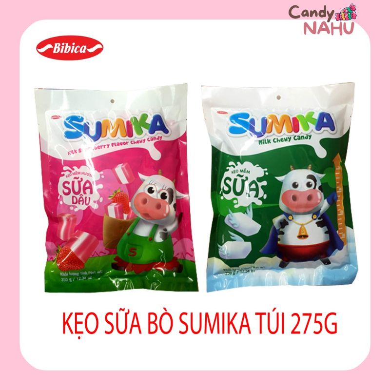 Kẹo mềm Sumika thơm ngon, hấp dẫn, béo ngậy 275gr