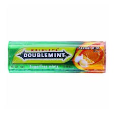 Lọ Kẹo Sắt Ngậm DoubleMint Không Đường Hương Cam-Hương Bạc Hà (23,8g)