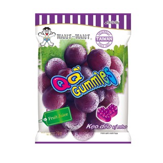 KẸO DẺO QQ WANT WANT Gummies Vị Nho 20g