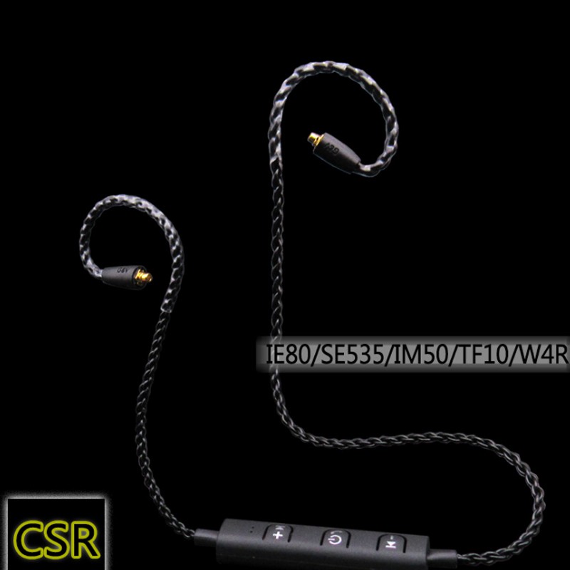 Dây cáp gắn tai nghe Bluetooth CSR4.1 Shure SE215 SE535 UE900