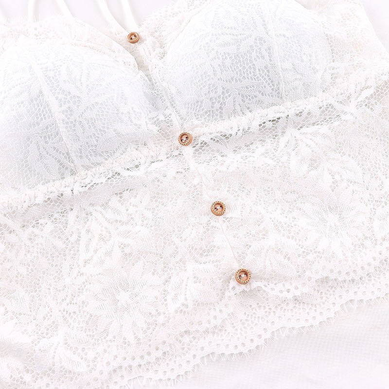 Áo Bra Ren Hoa 4 Khuy Cao Cấp Siêu Sexy Mã 0882