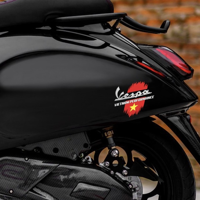 Tem Dán Xe Performance Phản Quang,  Decal Dán Xe Máy, Ô Tô Chất Liệu PVC Cao Cấp Chống Nước, Bền Màu
