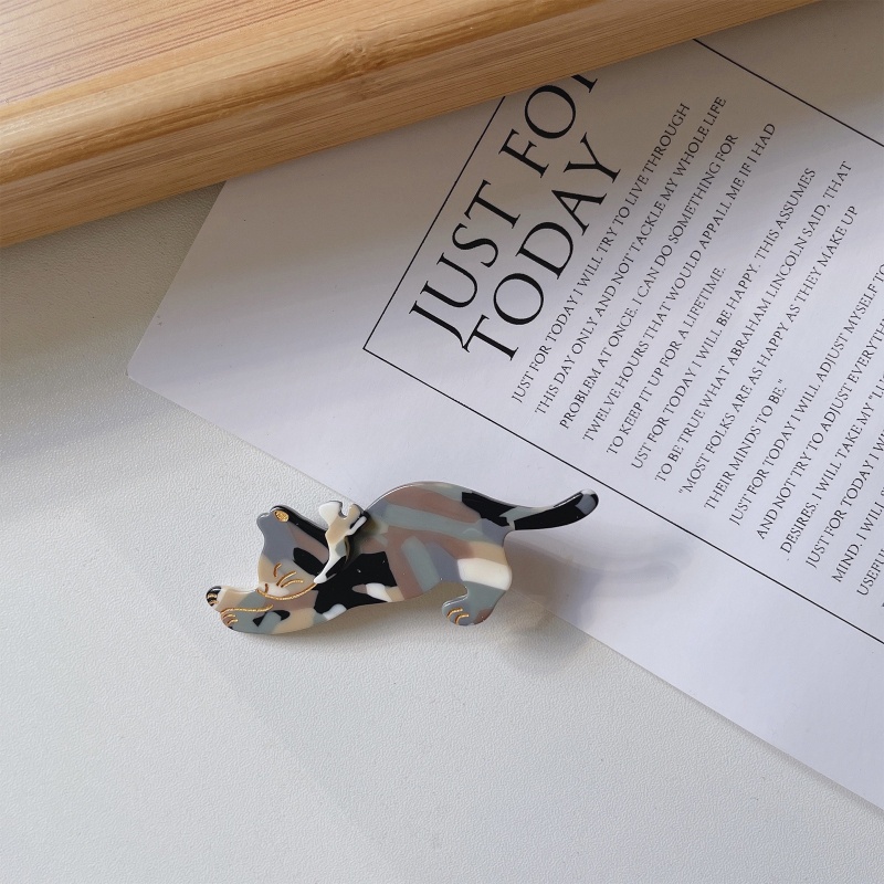 Kẹp Tóc Mái Mặt Hình Mèo Hoạt Hình Dễ Thương