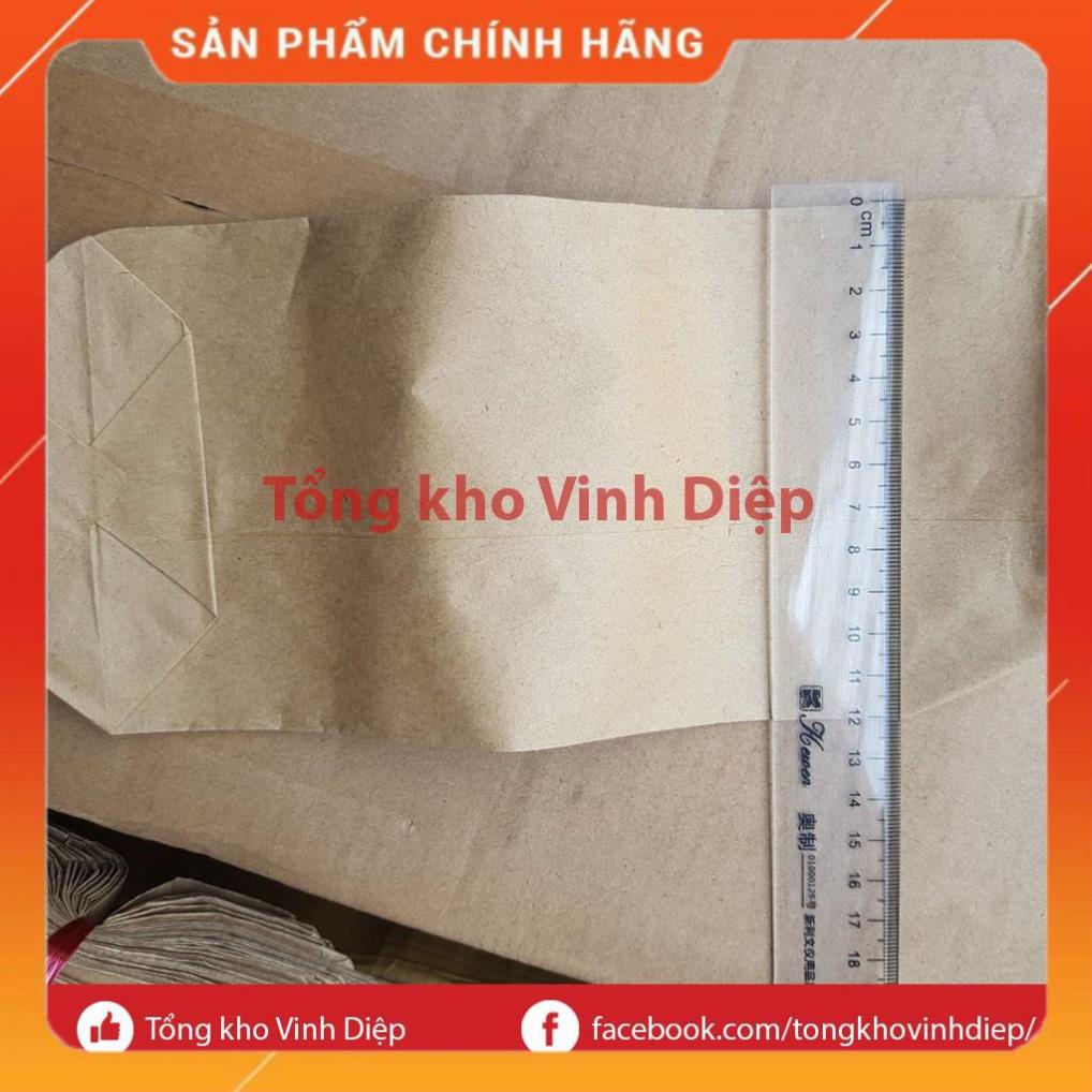 02 Túi xi măng, túi kraft đóng hàng, đựng bánh mì, đồ ăn, hoa quả đủ size