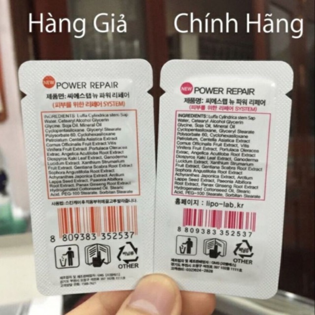 Dưỡng mày môi cs hàn POwer- REpair