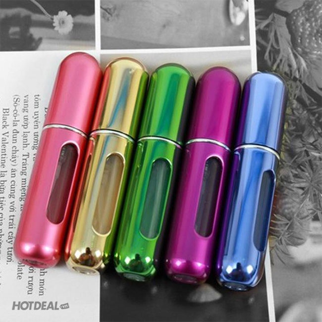 Lọ chiết , Chai Chiết Nước Hoa Mini Dạng Xịt Tự Động 5ml - 8ml Thiết Kế Nhỏ Gọn Tiện Dụng Bỏ Túi Khi Đi Du Lịch, Đi Làm