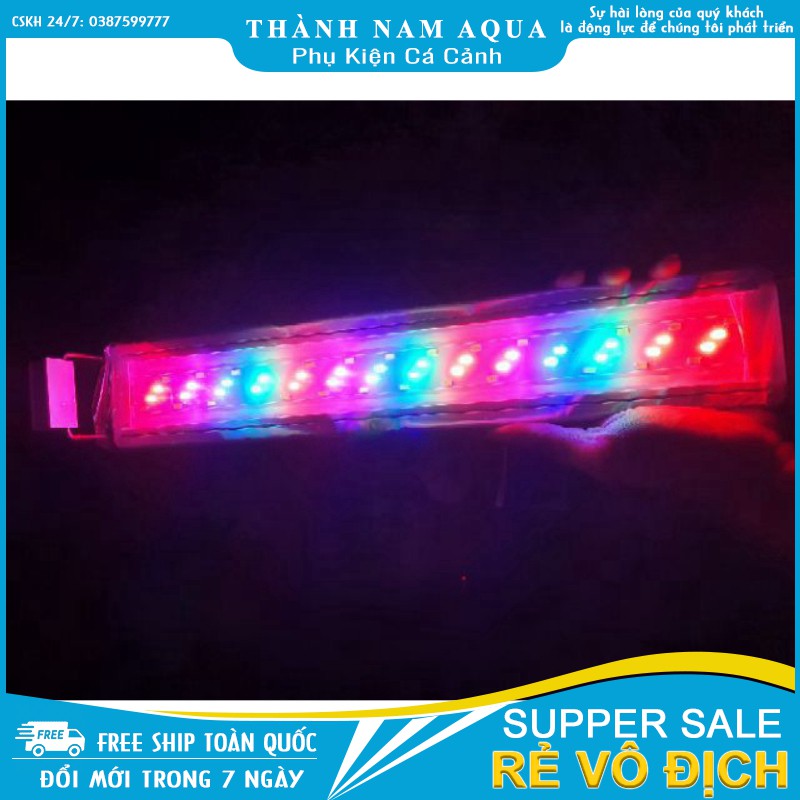 Đèn led thủy sinh 3 chế độ sáng 20cm, 30cm, 40cm, 50cm 60cm