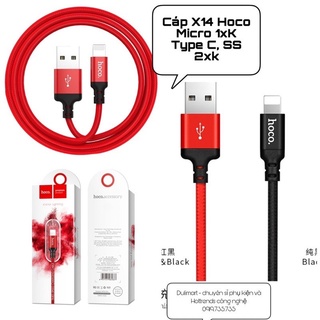 Cáp Sạc Hoco X14 Micro/(IP)/Type C ♻️Lỗi 1 đổi 1