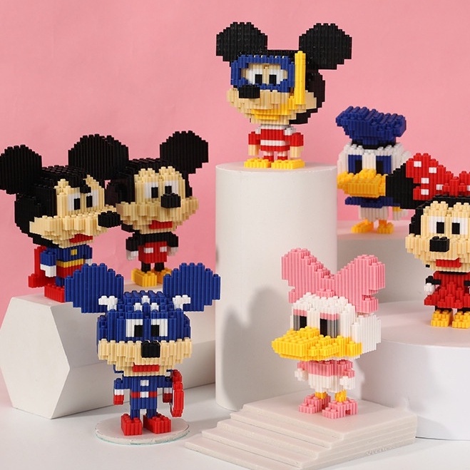 Đồ chơi Mô hình lắp ghép ráp hoạt hình dễ thương