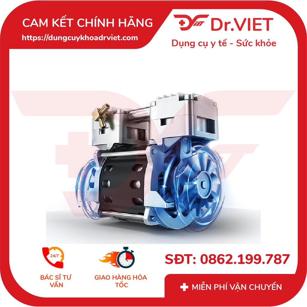 Máy hút dịch Yuwell 7E-B5 cho trẻ em và người lớn hút sạch dịch trong họng, trong mũi một cách dễ dàng