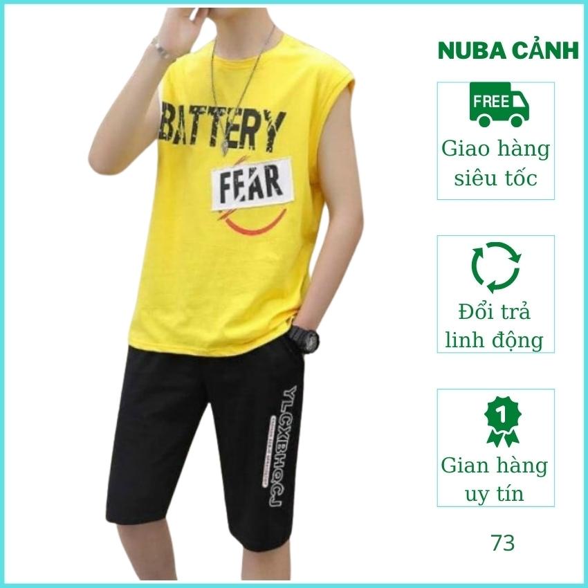 Đồ bộ nam thun thể thao thoáng mát thời trang AT 73