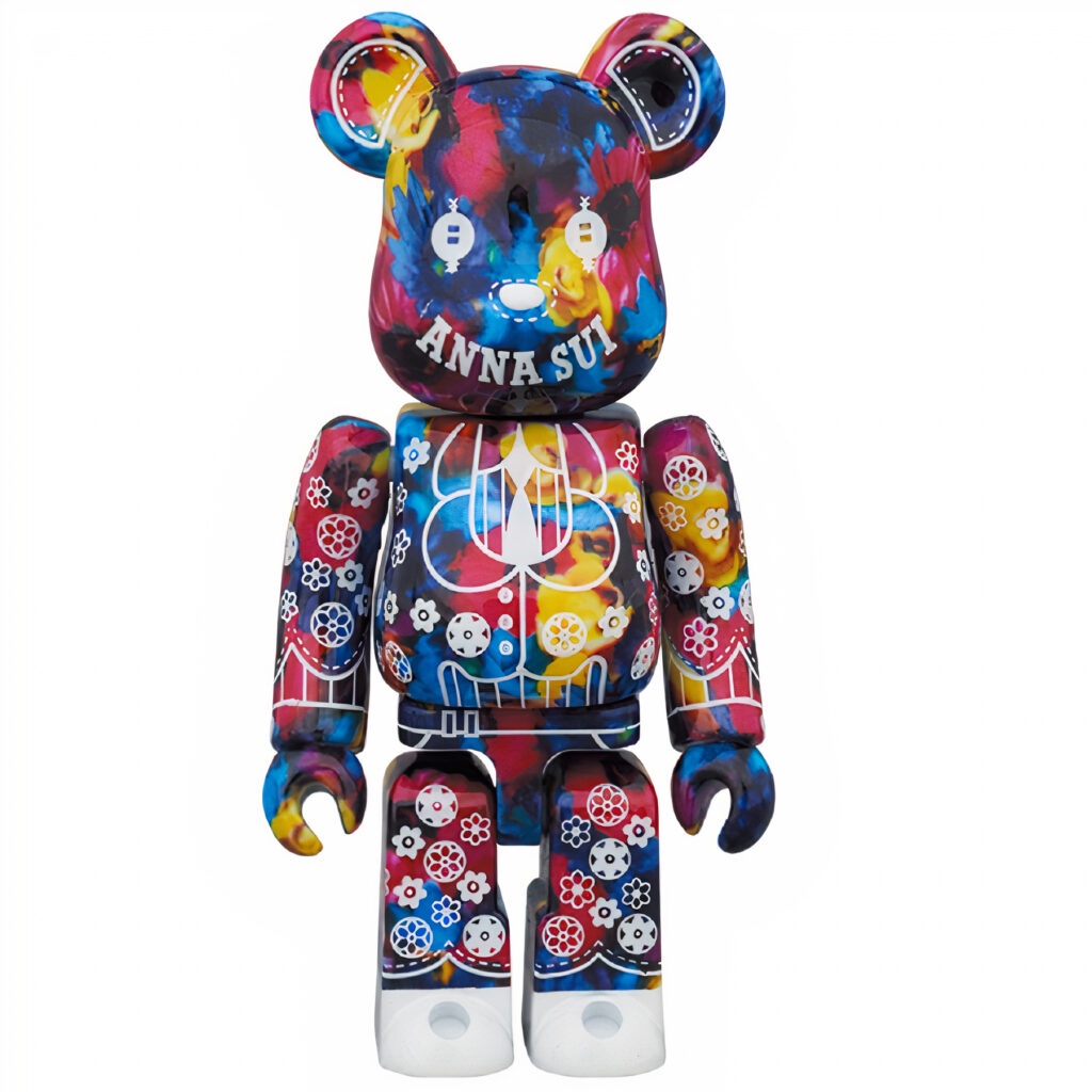 Mô hình trưng bày gấu decor Bearbrick x ANNA SUI x M / mika ninagawa 100% &amp; 400%