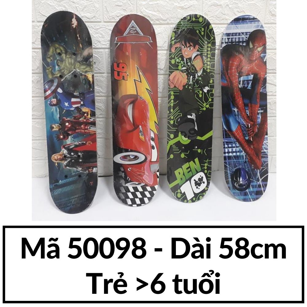 Đồ chơi Ván trượt Skateboard Gỗ ép cao cấp