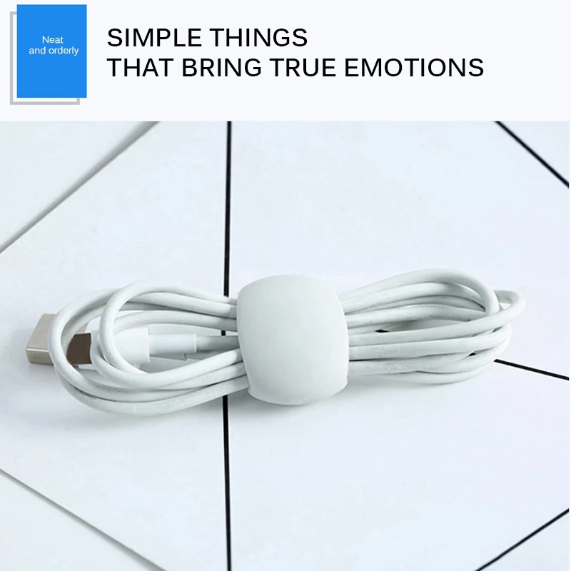 Dụng Cụ Cố Định Dây Cáp / Dây Cáp Đa Năng 4 Màu Sắc Tùy Chọn Nhỏ Gọn Tiện Dụng