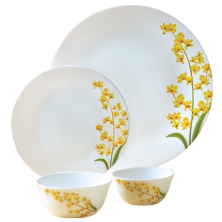 Bộ 6 chén cơm thủy tinh Diva Ivory Y.G (La Opala)