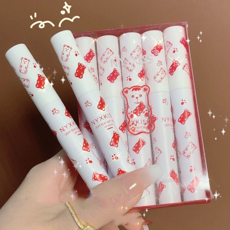 [Hàng mới về] Son Tint Nhung Lì Chống Thấm Nước Lâu Trôi Mướt Mịn Trang Điểm Tông Nude | BigBuy360 - bigbuy360.vn