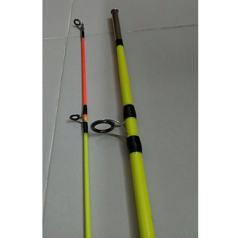 CẦN CÂU ĐẶC MÀU GẮM  1M8 - 2M7