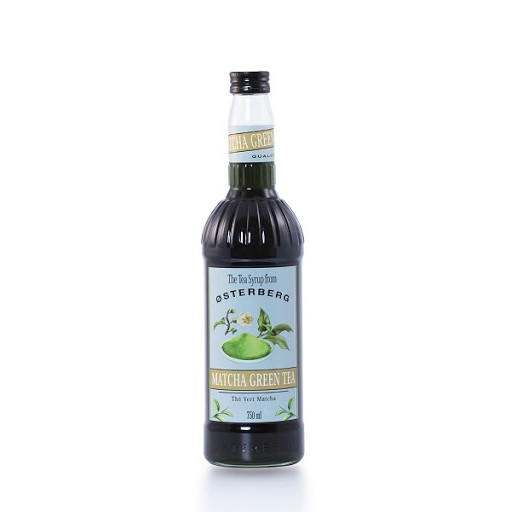 Syrup Osterberg Trà Xanh/Matcha (Matcha green tea Syrup) 750 ml - SOS022