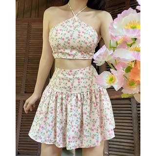 Joly set ( áo yếm, chân váy xoè)